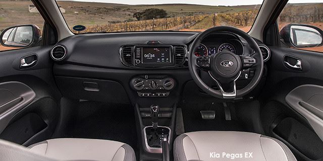 Kia Pegas 1.4 LX 67_Interior2--Kia-Pegas-EX--2021.06-za.jpg