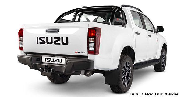 Isuzu D-Max 300 3.0TD double cab X-Rider Back+angle+view--Isuzu-D-Max-3.0TD-X-Rider--2020.07-ZA.jpg