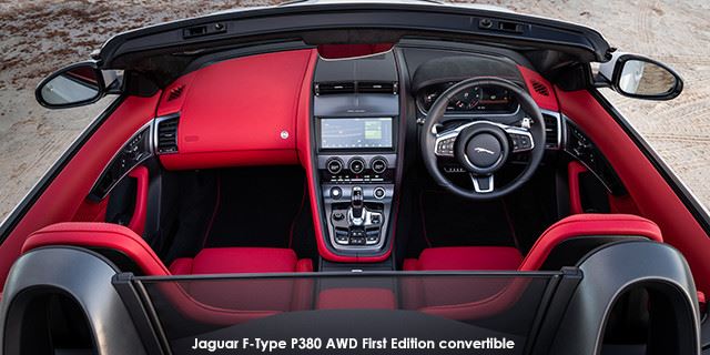 Jaguar F-Type P380 AWD First Edition convertible Jaguar-F-TYPE-Convertible-P380-First-Edition-interior-4--facelift-2--2020.08-ZA.jpg