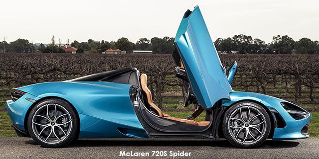 New 2021 McLaren 720S Spider for sale in South Africa