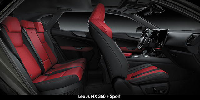 Lexus NX 350 F Sport Lexus-website-NX-2022-interior-trim-Flare-Red--NX-350-F-Sport--2022.03-za.jpg