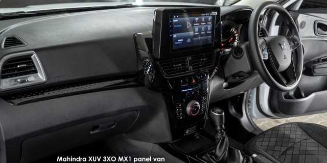 Mahindra XUV 3XO 1.2T MX1 panel van Mahindra-XUV-3XO-MX1-panel-van-dash-2025.jpg