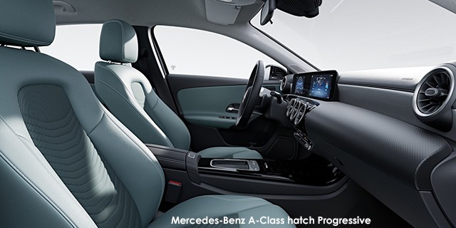 Mercedes-Benz A-Class A200 hatch Progressive Mercedes-Benz-A-Class-W177-interior-upholstery-01-Progressive-Line-facelift---08-2022.jpg