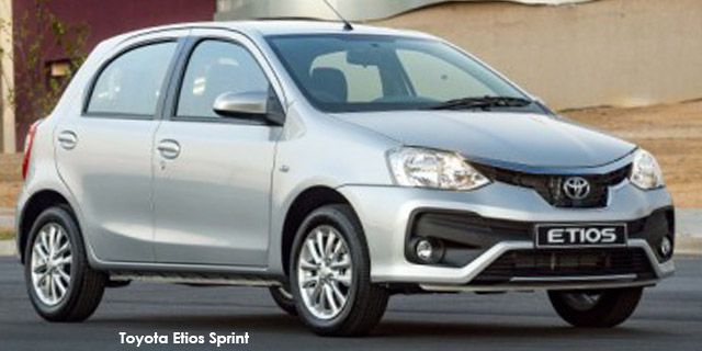 New 2025 Toyota Etios hatch 1.5 Sprint for sale in South Africa