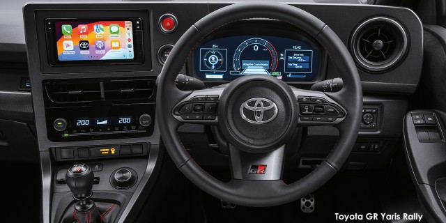 Toyota GR Yaris 1.6T GR-Four Rally manual Toyota-GR-Yaris-steering-wheel-dash-2025.05.jpg